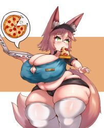 renee_(requinn), requinn, 1girls, belly_overhang, big_breasts