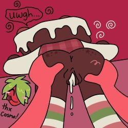 berry_roll_cosmo, cosmo_(dandy's_world), sprout_(dandy's_world), blushcrunch_studio, dandy's_world