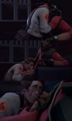 medic_(team_fortress_2), sniper_(team_fortress_2), team_fortress_2, leon-azis, age_difference