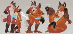 archy_fox, heartbeats, anal, anal_sex, animal_genitalia
