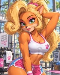 coco_bandicoot, crash_(series), crash_bandicoot_4:_it's_about_time, deergirlfit, adorable