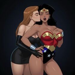 diana_prince, mercy_graves, wonder_woman, wonder_woman_(dcau), dc