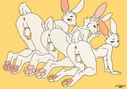 cuteblack, all_fours, anal, anthro, anus