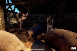 patreon, m3dcomics, moiarte3d, big_breasts, big_butt