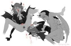 howa_kurea, moria_luluka, meitantei_precure!, precure, 2girls