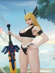 magik_(illyana_rasputin), magik_(marvel_rivals), calvin_klein, marvel, marvel_rivals