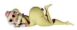 trapezist_(endacopia), endacopia, 1girls, :o, big_ass
