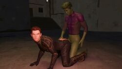 beast_boy, peter_parker, spider-man, spider-man_(tom_holland), tom_holland