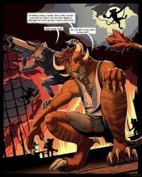 charr, guild_wars, anthro, balls, blue_eyes