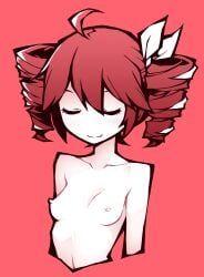 kasane_teto, kasane_teto_(sv), utau, akableak, 1girls