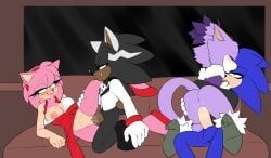 amy_rose, blaze_the_cat, fan_character, keiph_the_tenrec, sonic_the_hedgehog