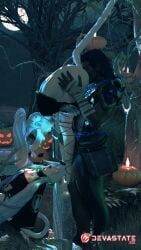 argus_frost, aster_frost, hazel_frost, devastate_xiii, halloween