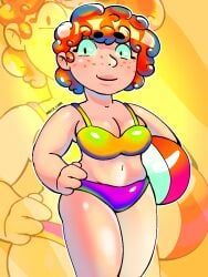 bea_(brawl_stars), brawl_stars, areld_lmao, beach, beach_ball