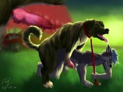 dogface, anal, anal_knotting, anal_penetration, anatomically_correct