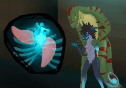 circe_(pankallisti), rivocie_(rawrzky), 2_penises, 5_fingers, ambiguous_gender