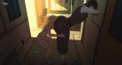 denji_(chainsaw_man), mitaka_asa, chainsaw_man, d-art, 1boy