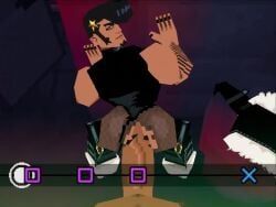 bruno_(cxckparty), cxckparty, 2boys, against_wall, anal