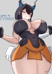 nerissa_ravencroft, ninomae_ina'nis_(cosplay), hololive, hololive_english, hololive_english_-advent-