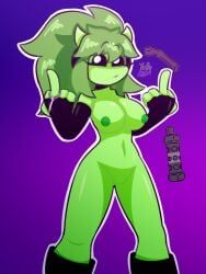normal_(geometry_dash), geometry_dash, yellolight, 1girls, boots