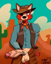cowboy_foxy, foxy_(fnaf), five_nights_at_freddy's, five_nights_at_freddy's:_security_breach, fnaf