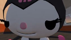 kuromi, my_melody, onegai_my_melody, sanrio, 2girls