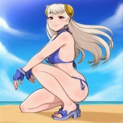 ingrid_(capcom), street_fighter, street_fighter_6, armpits, beach