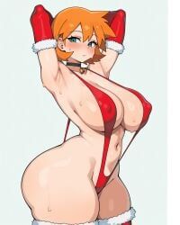 kasumi_(pokemon), misty_(pokemon), misty_(pokemon_hgss), christmas, pokemon