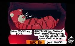 smallsavant, anthro, bear_costume, bear_suit, bondage
