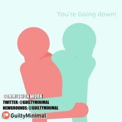 fuwa_(guiltyminimal), guiltyminimal, 2girls, big_breasts, breasts_bigger_than_head