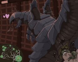 mudraptor, barotrauma, mustard_(welcometothevoid), anthro, anus