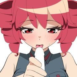 kasane_teto, utau, artist_request, 1boy, 1girls