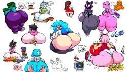 amy_rose, cuddle_team_leader, darnell_(newgrounds), extra_life_sonic, girlfriend_(friday_night_funkin)