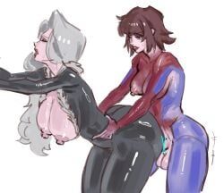 black_cat_(marvel), felicia_hardy, peter_parker, petra_parker, spider-man