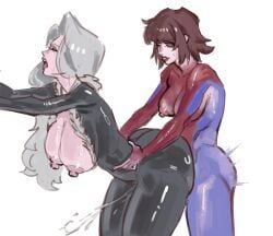 black_cat_(marvel), felicia_hardy, peter_parker, petra_parker, spider-man