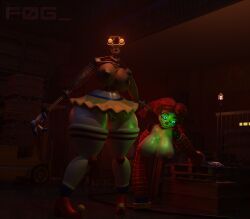 jackie_(fnaf), jackie_(mishuuyu), the_mimic_(fnaf), five_nights_at_freddy's, f0gus