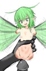 grimm_(black_souls), leaf_(black_souls), !>_<!, 5_fingers, ambiguous_fluids
