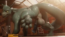 ryan_(drag'n_wash), drag'n_wash, mythology, 4_toes, animal_genitalia