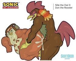 don_the_rooster, nite_the_owl, idw_publishing, sega, sonic_the_hedgehog_(comics)