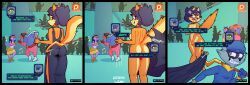 bentley_turtle, carmelita_fox, murray_hippopotamus, neyla, sly_cooper