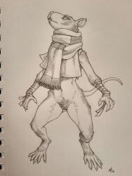 skaven, warhammer_(franchise), crestfallenartist, anthro, bandage