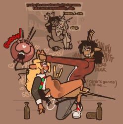 dess_holiday, noelle_holiday, deltarune, xenopavilia, 1futa