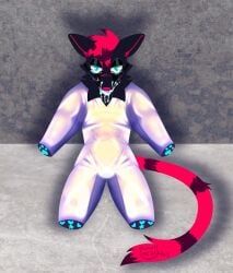 original_character, ambiguous_species, anthro, ball_gag, balls