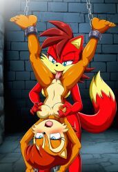 fiona_fox, sally_acorn, sonic_(series), sonic_the_hedgehog_(archie), sonic_the_hedgehog_(series)