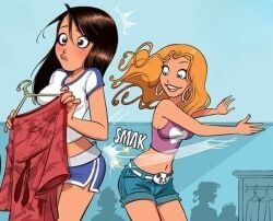 marine_(les_sisters), wendy_(les_sisters), les_sisters, 2girls, aged_up