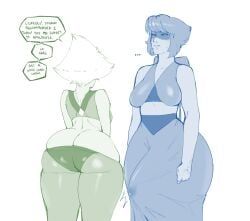 lapis_lazuli_(steven_universe), peridot_(steven_universe), steven_universe, pokko_(artist), 1girl1futa