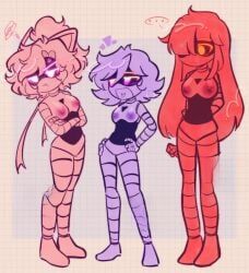 doll_(murder_drones), lizzy_(murder_drones), uzi_(murder_drones), murder_drones, tsukyiio