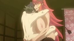 kurenai_(shikkoku_no_shaga), miyakobito_(shikkoku_no_shaga), shikkoku_no_shaga, shikkoku_no_shaga_the_animation, 1boy