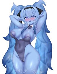 dominus_impulse, duel_monster, yu-gi-oh!, 1girls, :d
