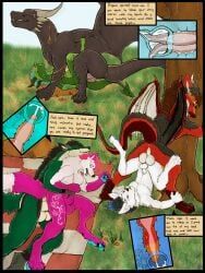 balls, mythology, fellowwolf, 2_penises, animal_genitalia