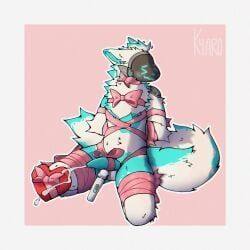 protogen, holidays, valentine's_day, kyaro, anthro